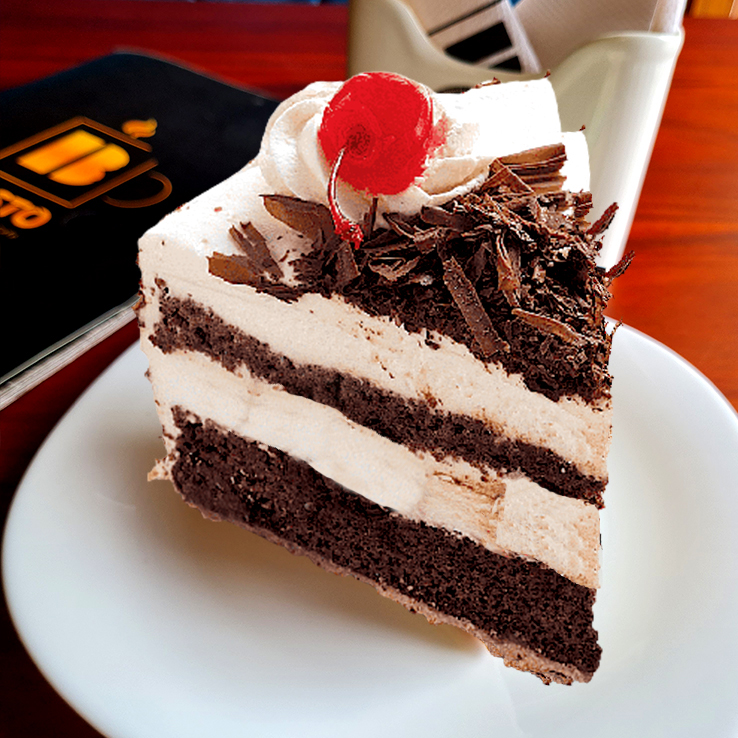 he Best Black forest cake in calicut at Besto Bakes